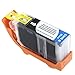 6 Pack (3xBlack + 1 of Ea. Color) Compatible Ink w/ Chip for Canon Pixma iP3300 iP3500 MP510 MX700 PGI-5BK CLI-8