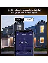 TAOPE Smart WiFi Abridor de puerta de garaje mando a distancia compatible con Alexa  Home IFTTT, no necesita concentrador
