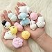 Amazing Squishy Premium Toy Mochi Squishy 15 Pcs Tiny Squishies Cat Mochi Animals Stress Toys Cat Squishys and Squishys Kawaii Squishy Piggy Stress Reliever Anxiety Mochi Squishys Toys for Children