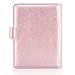 Passport Holder Cover, ACdream Protective Premium Leather RFID Blocking Wallet Travel Case for Passport/Credit Card/Air Ticket, Rose gold1