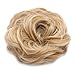 Benehair Hair Bun Hairpiece Scrunchy Updo Hair Pieces Fluffy Scrunchies Donut Hairpiece Synthetic Curly Wavy Messy Chignons With Elastic Rubber Band Golden Blonde & Bleach Blonde-Thicker 2pcs 70g