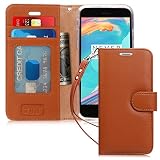 iPhone 6S Case, iPhone 6 Case, FYY [Top-Notch Series] Premium Genuine Leather Wallet Case Protective Cover for Apple iPhone 6/6S Dark Brown