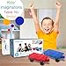 Pythagoras Magnets Car Magnets Magnetic Tile Expansion Set of 2 – Fun and Educational Stem Toys for Girls and Boys – Magnetic Blocks Car Set Compatible with All Kids Magnetic Tiles and Magnet Toys