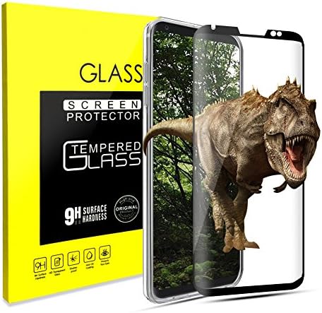 LG V30 Screen Protector [Case Friendly], 3D Curved Tempered Glass Screen Protector ,HD Protective Film [Full Coverage][Bubble Free ][Scratch Resistant][High Responsivity] (LG V30 Black)