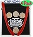 Carrom Nok Hockey Replacement Equipment Set Includes 2 Sticks, 4 Pucks & Bonus 