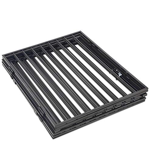 Apelila Fireplace Fence Baby Safety Walk-Through Door,Metal Fire Gate Indoor Safety Gates Pets Dog Cat Christmas Tree Fence (01) - Thumbnail 6