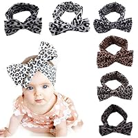 Abbyling68 Baby Girl Multicolor Hair Hoops Headbands,Solid Bunny Ears,Bow Headbands