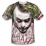 Dark Knight Trilogy - Men's T-shirt Joker face design