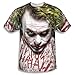 Dark Knight Trilogy - Men's T-shirt Joker face design