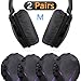 Geekria Flex Fabric Headphone Earpad Covers/Stretchable and Washable Sanitary Earcup Protectors. Fits 3