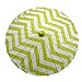 Quasimoon PaperLanternStore.com 32 Inch Light Lime Green Chevron Paper Parasol Umbrella