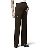 WonderWink Women's Wonderwork Maternity Pant, Chocolate, Medium