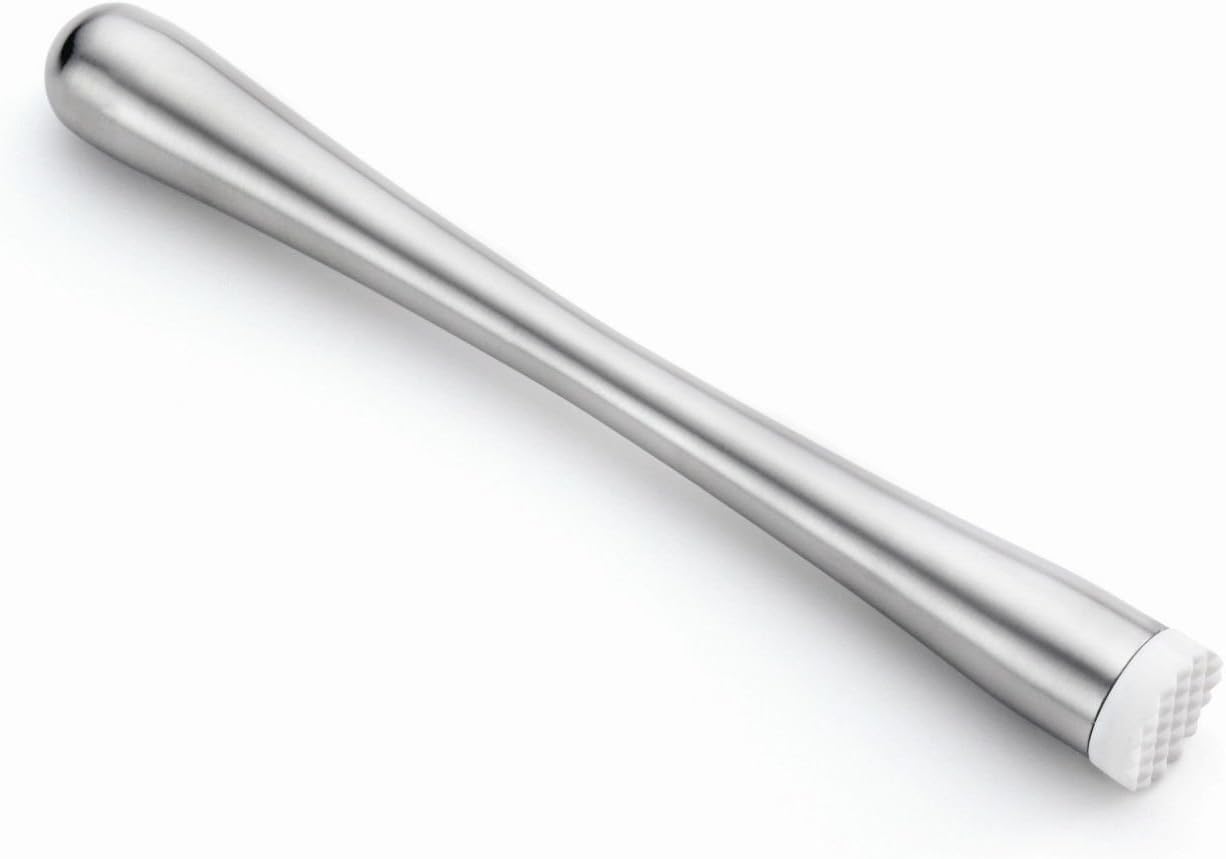 8.5" Stainless Steel Cocktail Muddler