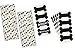 Dog Bone Vinyl Chalkboard Labels - Dog Paw Print Paper Drinking Straws - 48 Labels and 50 Straws