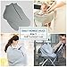 Multi-use Baby Car Seat Covers Winter Spring for Girls Boys|Stretchy Infant Cover Canopy|Nursing Cover| Warm Breathable Windproof| Mosquito Net, Zipper,Grey| BONUS eBook