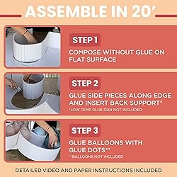 Easy to Assemble Pre-Cut Mosaic Numbers For