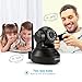 UOKOO Pan/Tilt/Zoom Wireless IP Security Surveillance Camera System 720p HD Night Vision Remote Viewing Black C7837