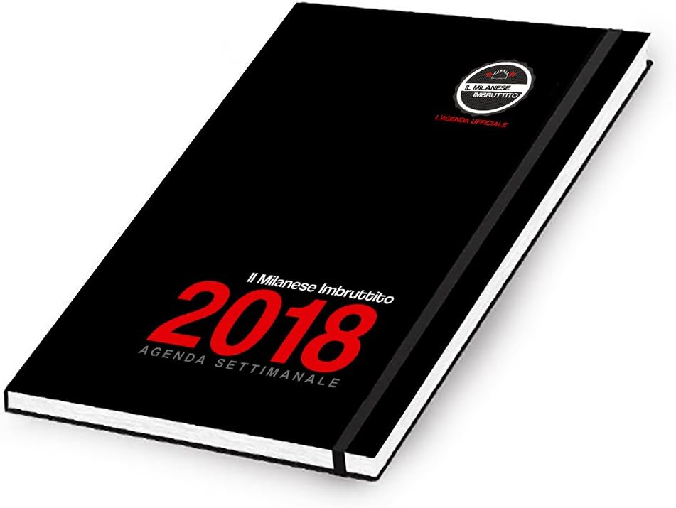 Il Milanese Imbruttito Frasi Natale.Agenda Settimanale 2018 Il Milanese Imbruttito Amazon It Cancelleria E Prodotti Per Ufficio