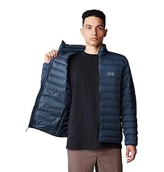 Mountain Hardwear Men's Deloro Down Jacket, Moon