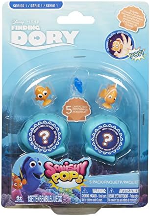Finding Dory - Pack Of 5 Squishy Pop