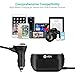 Te-Rich 96W 2-Socket Car Plug Splitter Cigarette Lighter Power Adapter 12V/24V DC Outlet Extender 5.4A (Quick Charge 3.0 + 2.4A) Dual USB Charger for iPhones, Samsung Galaxy and More