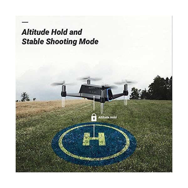 Shift RED Drone/Quadcopter, patentierter Einhand-Controller, FHD-Kamera, "Follow me" - Funktion, 4 LV-Geschwindigkeitsmodi, 11 min Flugzeit – Bild 5