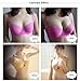 2 Pairs Strapless Self-Adhesive Enhancers Bra Pads inserts,Removeable Silicone Padded Bra Inserts ，Breathable Push Up Sticky Bra Pad for Women