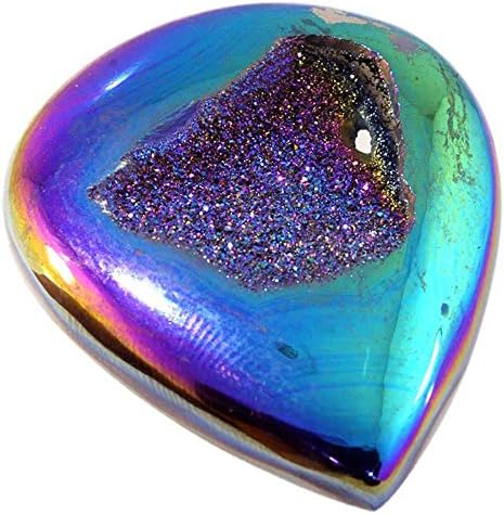 SuperShineGems HUGE~ 104.40Cts NATURAL TITANIUM DRUZY FINEST~PEAR CABOCHON LOOSE GEMSTONE