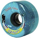 Sure-Grip Gravity Glitter Roller Skate Wheels Blue