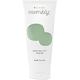 Esembly Rash Relief Cream, Organic and Cloth Friendly Zinc Oxide Barrier Cream, Soothes and Heals Diaper Rash, Natural Aid for Baby Bottom Discomfort, 3oz