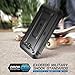 SUPCASE Unicorn Beetle Pro Series Case Designed for Galaxy J3 Emerge, Full-body Rugged Holster Case with Built-in Screen Protector for Samsung Galaxy J3 Emerge (2017 Release) (Black)