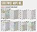 Streetwise Houston Map - Laminated City Center Street Map of Houston, Texas - Folding pocket size travel map with metro light rail