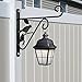 Amagabeli Hanging Plants Bracket 10 inch Outdoor Planter Hooks Hangers Flower Baskets Pot Bird Feeder Hanger for Fence Wall Trees Wind Chimes Lantern Outdoor Indoor Garden Arm 3D Bird Black hook02