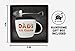 Josephine on Caffeine Dad's Ice Cream Bowl and Engraved Spoon - Ideal Father's Day, Christmas or Birthday Gift