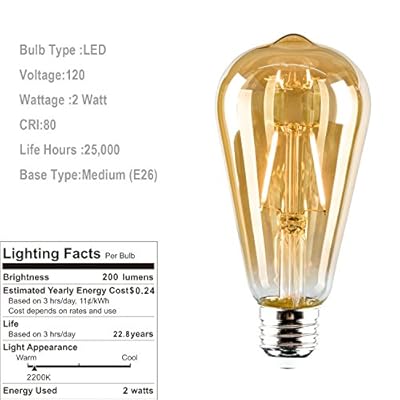 Incandescent and led s14 ST64 string lights