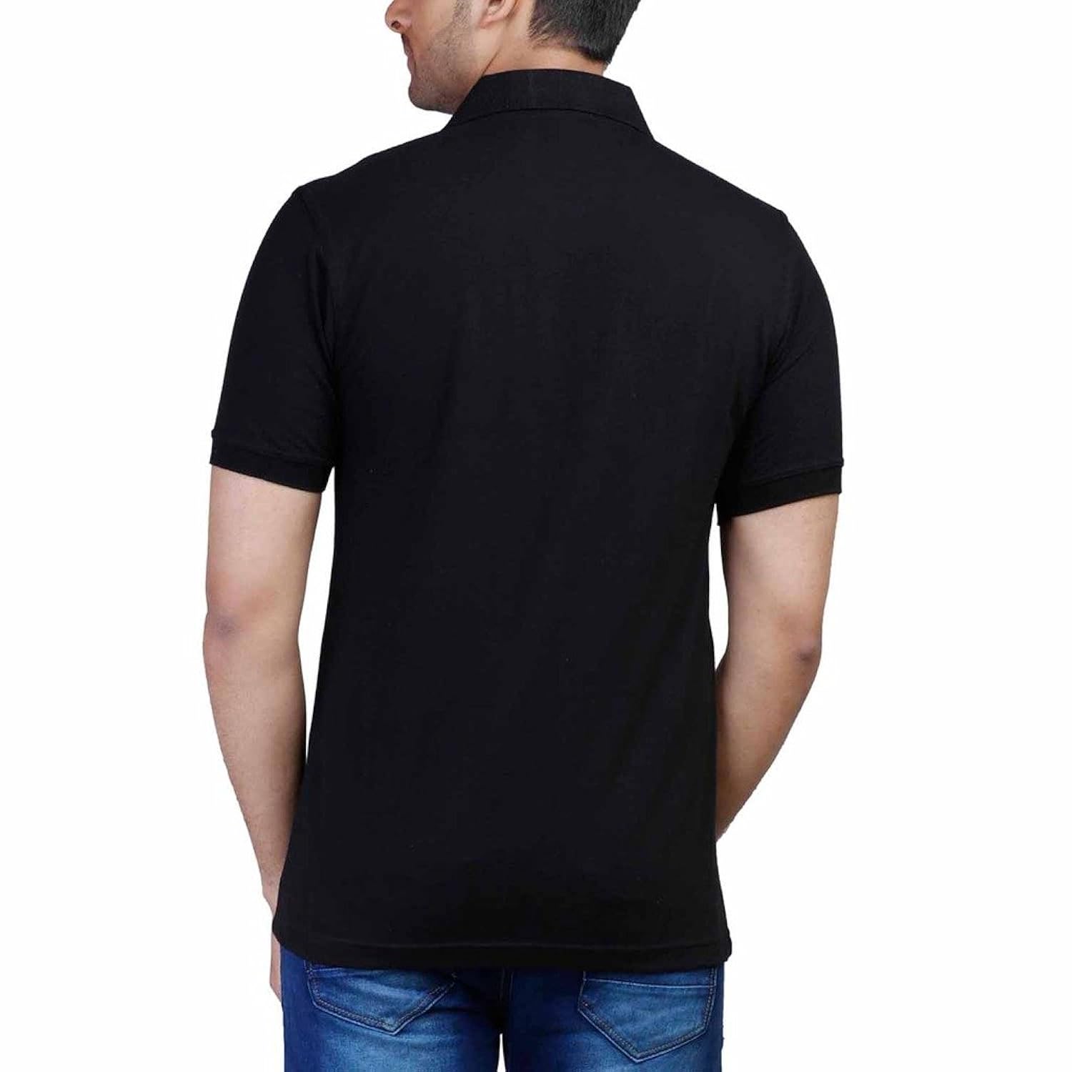 fleximaa men's cotton polo multicolor