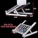 Laptop Stand – JUBOR Adjustable Laptop Stand Portable Foldable Ergonomic Desktop Stand Holder Mount for MacBook Notebook Computer PC iPad Tabletthumb 4