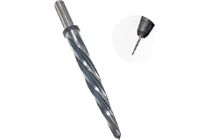 JOJOCY 5/8" Drill Bridge/Construction Reamer Bit with 1/2" Shank, Magnetic Hex Shank, HSS Taper Bridge Reamer Bit Tool for Steel, Alloy, Aluminum, Wood Drilling Hole