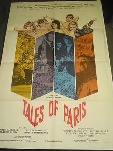 Tales Of Paris Orig U S One Sheet Movie Poster Catherine Deneuve At Amazon S Entertainment Collectibles Store
