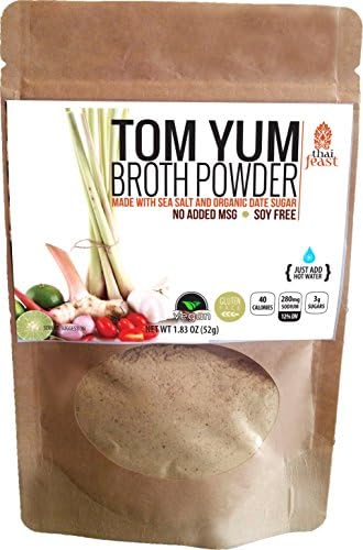 Tom Yum Broth Powder (Made w/Sea Salt)