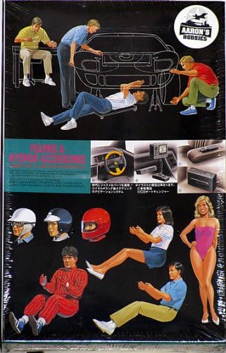 Amazon.com: Fujimi 1/24 Figures & Interior Accessory Parts Set: Toys & Games