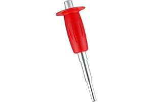 Heavy Duty 1/4Inch Water Drop Pin Punch Manual Mooring Driver For Concrete And Stone With Comfortable Plastic Handle