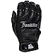 Franklin Sports MLB CFX Pro Baseball Batting Gloves - Chrome Black - Adult Medium