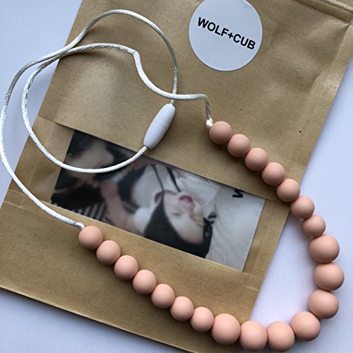 organic teething necklace