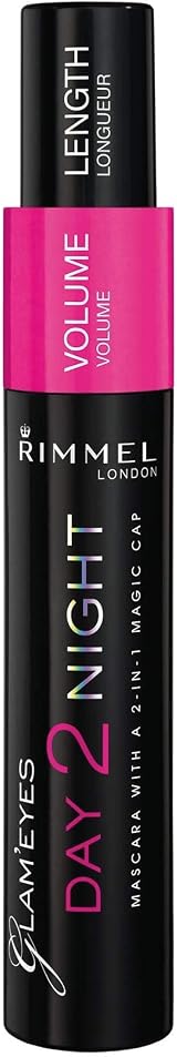 Rimmel Glam Eyes Day to Night Mascara Black 9.5 ml Pack of 2 view 2
