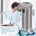 Chunnuo Soap Dispenser 3.0, Touchless Automatic Soap Dispenser, Infrared Motion Sensor Stainless Steel Dish Liquid Handsfree Auto Hand Soap Dispenser for Kitchen and Bathroom(Newest Version)