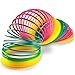 Kicko Jumbo Rainbow Coil Spring - 7 Inch Magic Toy Stretches Over 43 Feet - for Parties, Birthdays