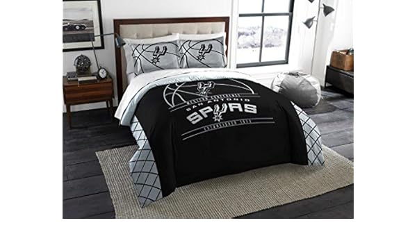 86 X 86 2 Pillow Shams 3 Piece Full Queen Size Printed