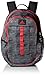 adidas Hermosa Mesh Backpack, Lo Stripe Black/Scarlet, One Size