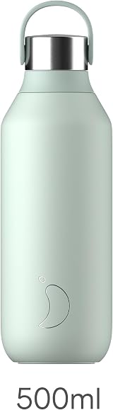 Chilly's Series 2 Bottle Stainless Steel 500ml Lichen Green Double Wall view 2